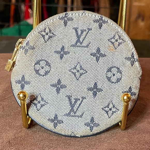 LV DENIM COIN PURSE - Picture 2 of 15